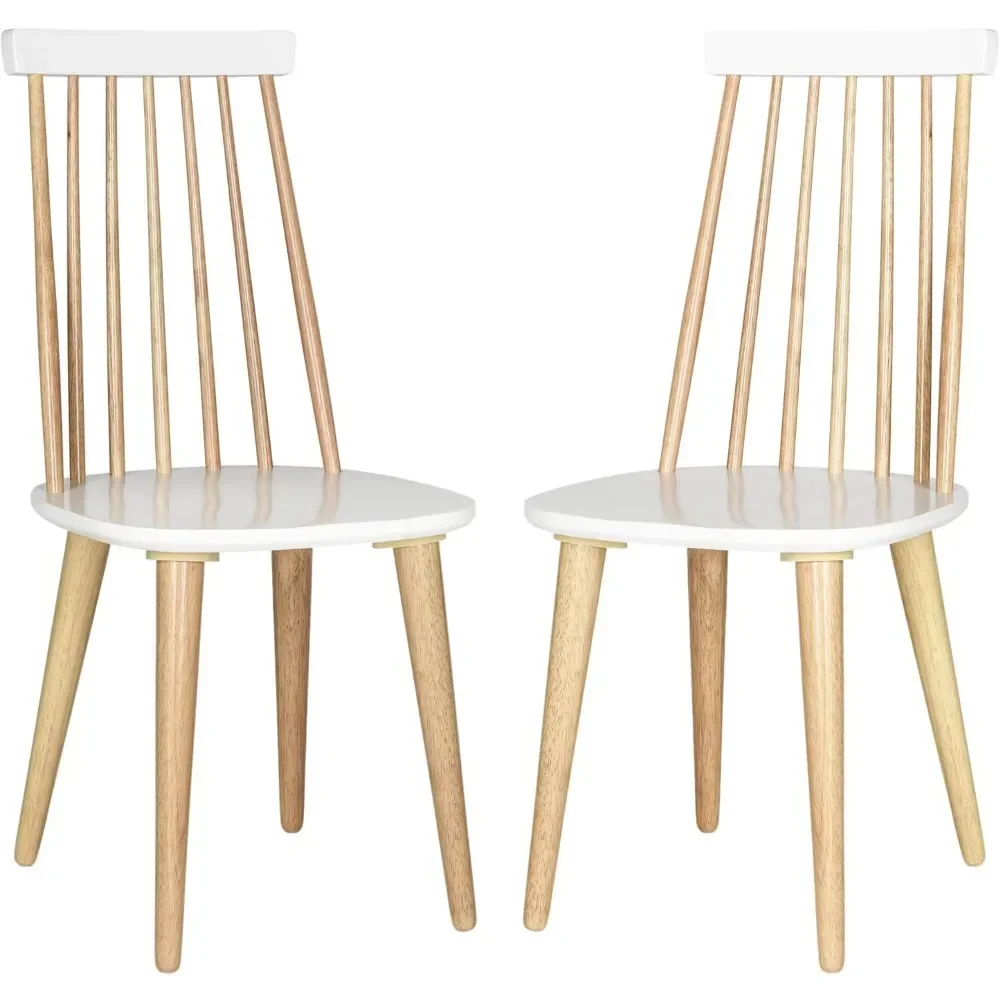 

For Safavieh American Homes Collection Burris Country Farmhouse Wood Black Spindle Side Chair (Set of 2)