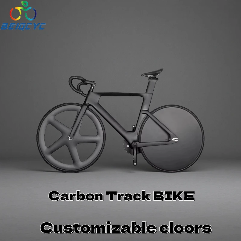 

700C велосипед с фиксированной передачей, односкоростная рама дорожного велосипеда, карбоновое колесо для TT/time Trial/triathlon aero Race Bicycle