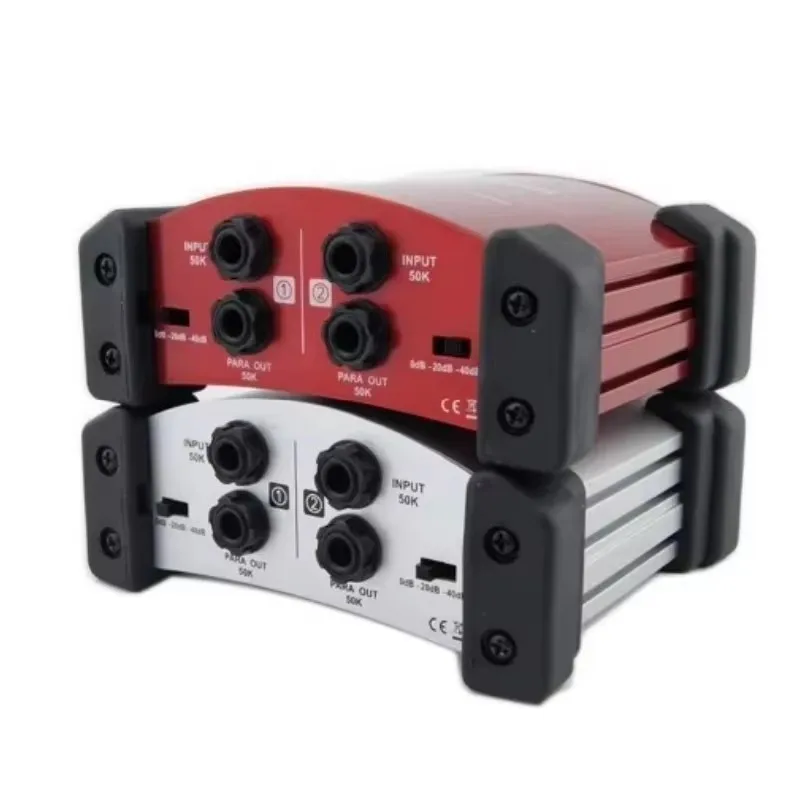 Alctron DI120 convertidor de impedancia de caja DI pasiva bidireccional Efector de escenario DIBOX