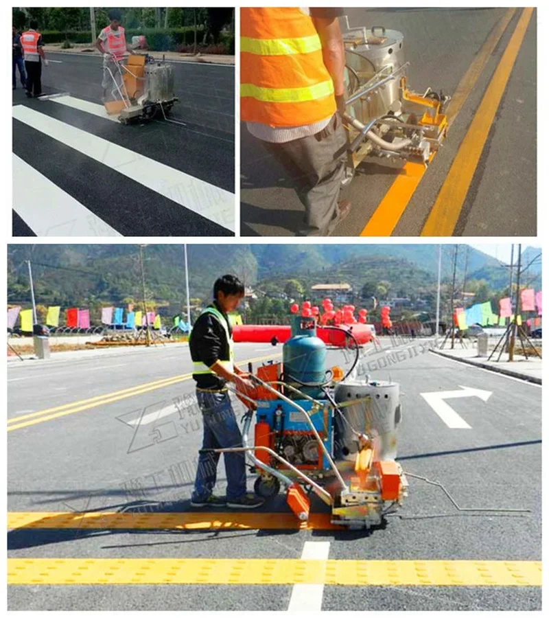 Manual Thermoplastic Road Line Marking Machine