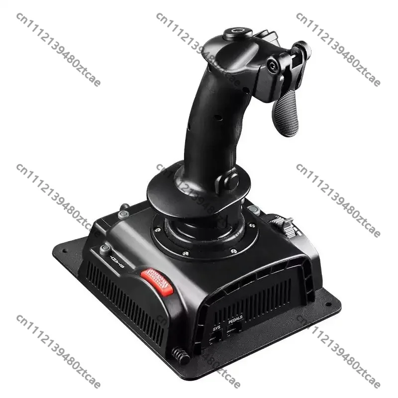 PC Flight Simulator Joystick Kit Aviation Simulation Control Stick Set Wired Desktop Game Control Hardware Accessory