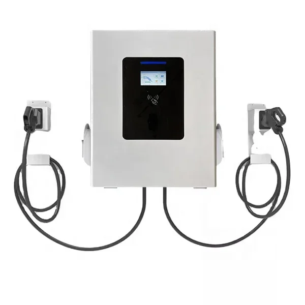 MYT 2025 New 60KW Dual Gun Wall-mounted DC Charging Station For Commercial And Home Use