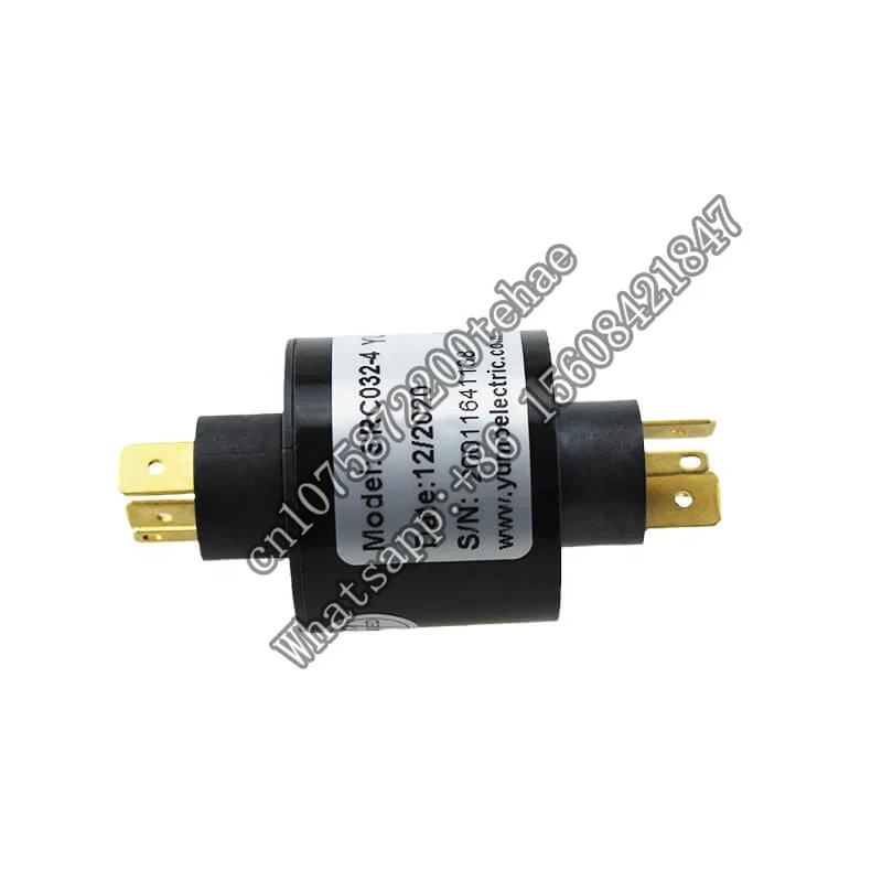 YUMO Slip Ring SRC032-4 4 pins Rotating Connector 32mm