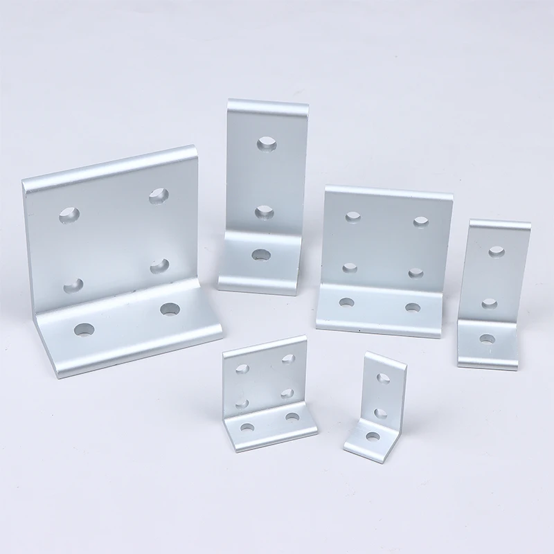 New Aluminum Profile Vertical Angle Adjustable Connection Unequal Side 90 Degree Right Angle Connection Fixed Accessories