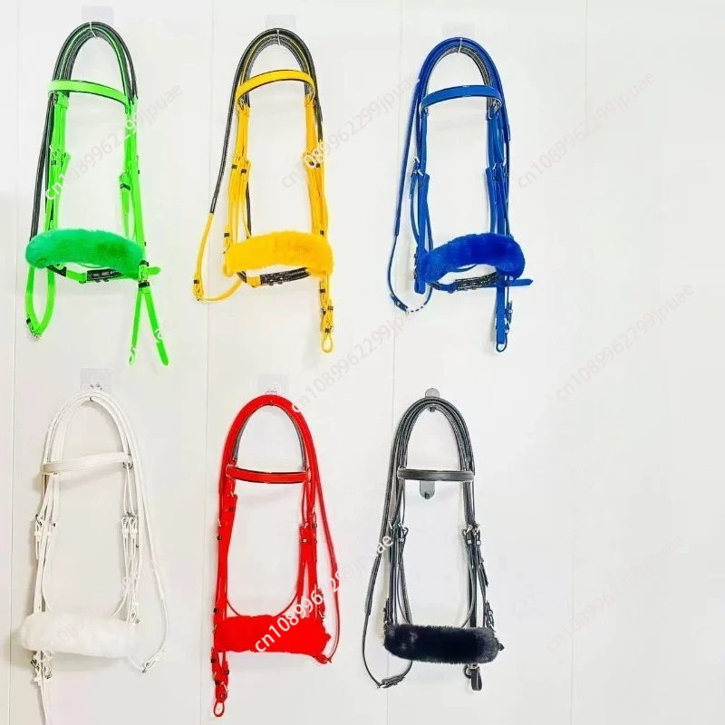 PVC water strap fleece nose leather reins armature anti-wear easy care wild ride tourist racecourse supplies