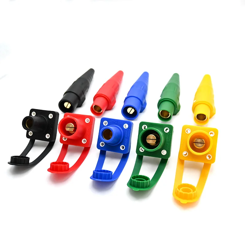 200A Cam Lock Set Single Pole Plugs Socket Camlock Connectors for 3 Phase Motor Generator Distribution Panel