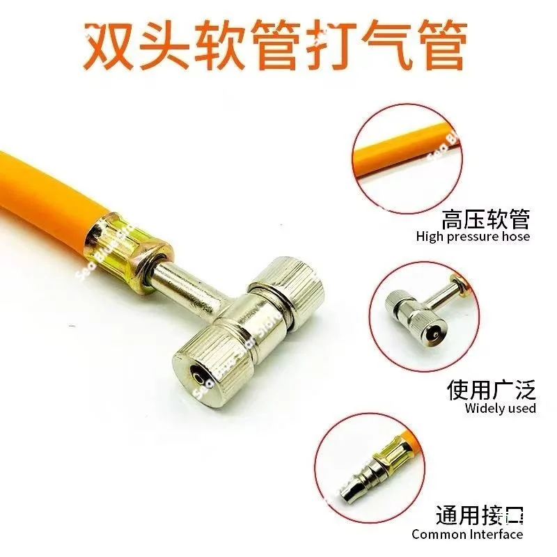 Inflation nozzle Air pump Inflation nozzle Inflation head Tire Motorcycle Electric vehicle Car air nozzle tool Dual purpose
