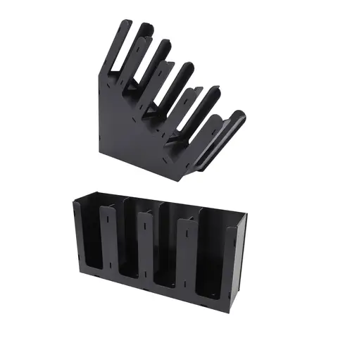 Coffee Cup Storage Organizer Holder Acrylic Paper Cup Dispenser Stylish Space Saving Easy To Clean 4 Compartments for Kitchen