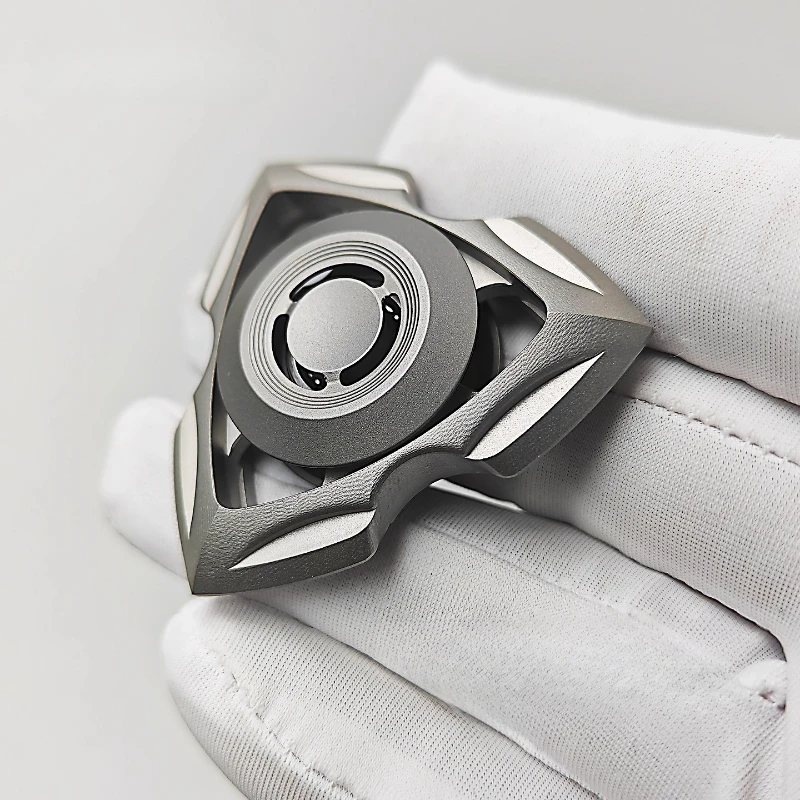 

LEO Frosted Siren EDC Нержавеющая сталь Матовый механический металлический гироскоп на кончике пальца Декомпрессионная настольная игрушка