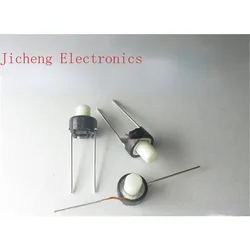10PCS Gently Touch The Switch 6*6* 7mm Straight-in 2-pin SKRGAMD010 Button To Move White Circle