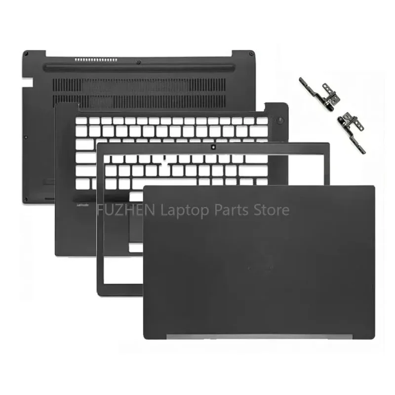 New For Latitude 7480 7490 E7480 E7490 LCD Back Cover Front Bezel Hinges Palmrest Bottom Case Hinges Cover 0YDH08 Black