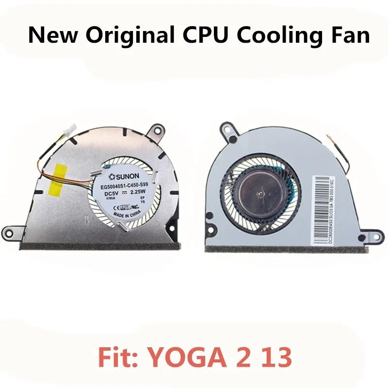 

New Original Cooling Fan for Lenovo Yoga 2 13 EG50040S1-C450-S99 Laptop CPU Cooler DC28000E4S0 DC28000E4P0