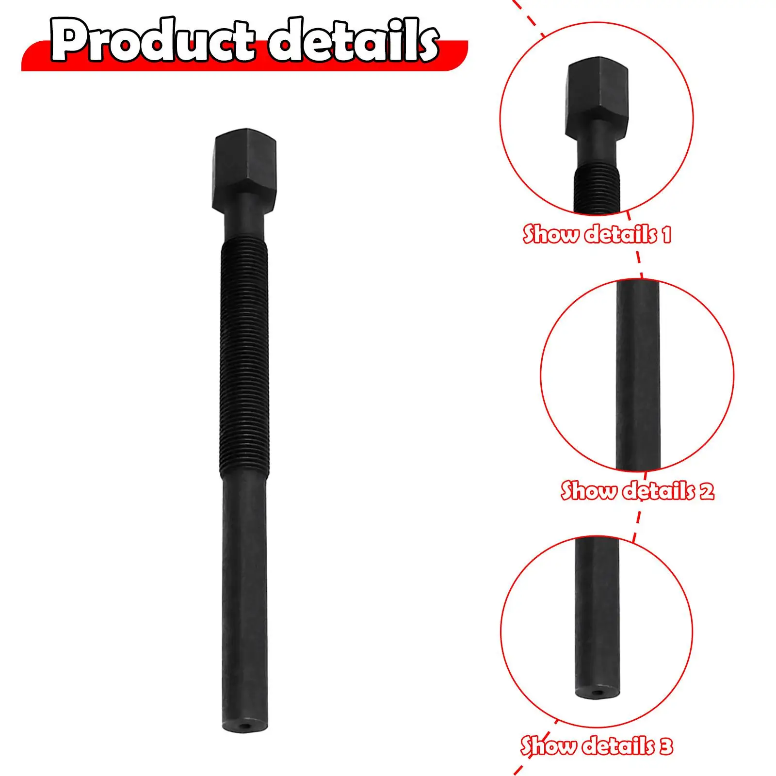 Heavy Duty Steel Clutch Remover Primary Secondary Repair Hand Tool Sturdy PCP-21 JDG1641 for UTV ATV Garage