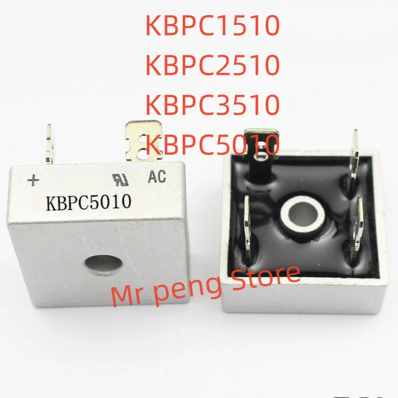 

5 шт., новые оригинальные KBPC5010 2510 3510 1510 15A 25A 35A 50A 1000V