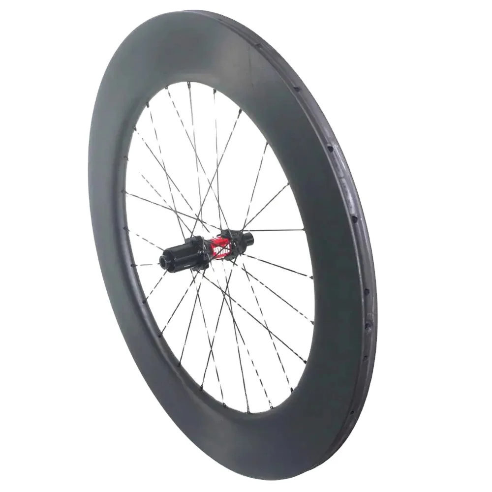 

Super Light Tubular Carbon Road Wheels Disc Brake 45mm 50mm 60mm 88mm Racing Bicycle Wheelset 25mm Width
