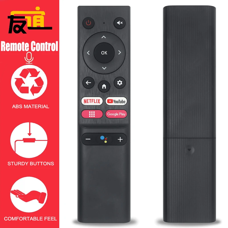 

RR-001 Voice Search Remote Control Replacement for CHiQ TV JL32/40/43G7E.JL24/32/40G5E.JU75/85/50/55/658G7E – for Noon East