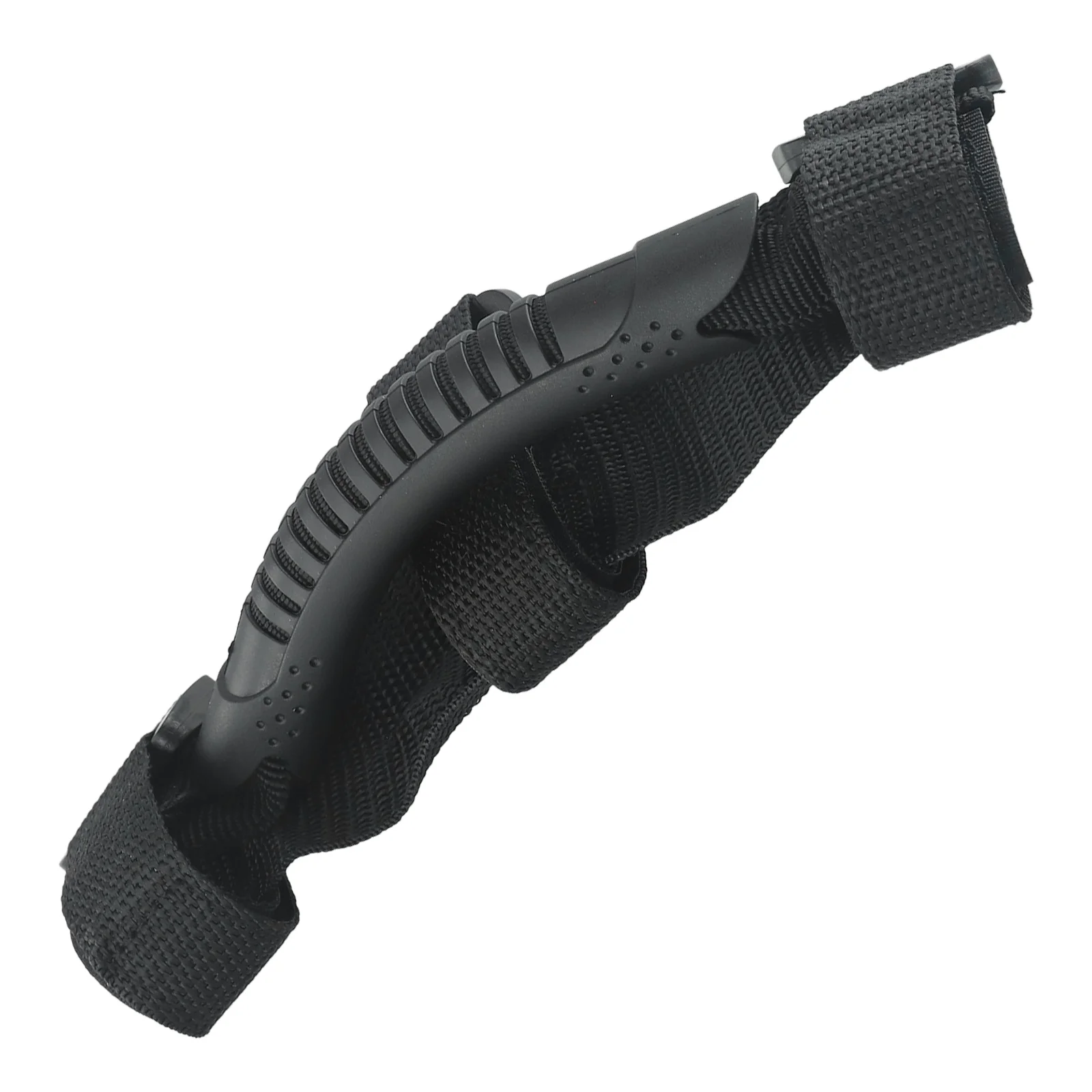 Black Skate Braces Hand Carry Strap, Firm Loop Fastening, Strong Hook Travel, Canvas e ABS, Outdoor, Alta Qualidade