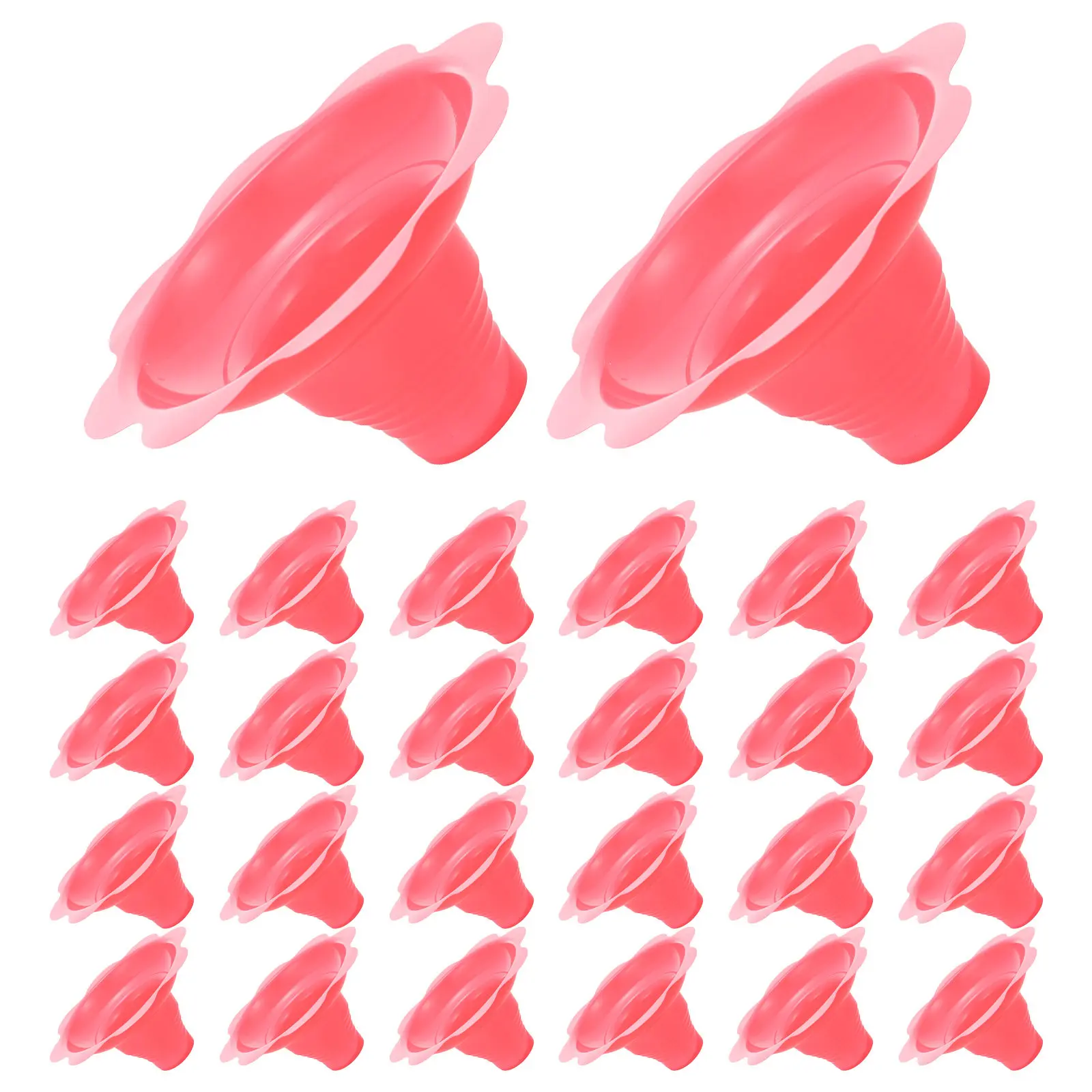 

100 шт. одноразовых стаканчиков для десертов для животных, для пудинга и желе, безопасная легкая пластиковая посуда