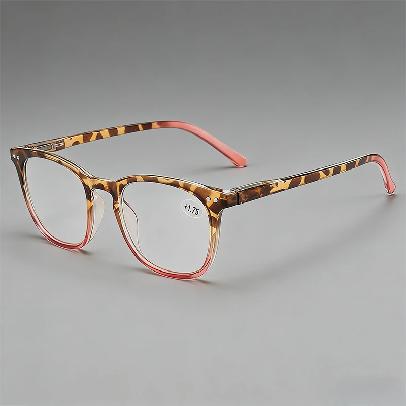 

Women's INS Style Plain Glasses Fashion Square Trendy Eyewear Oversized Comfortable Color-Block Frames Non-Prescription Glasses