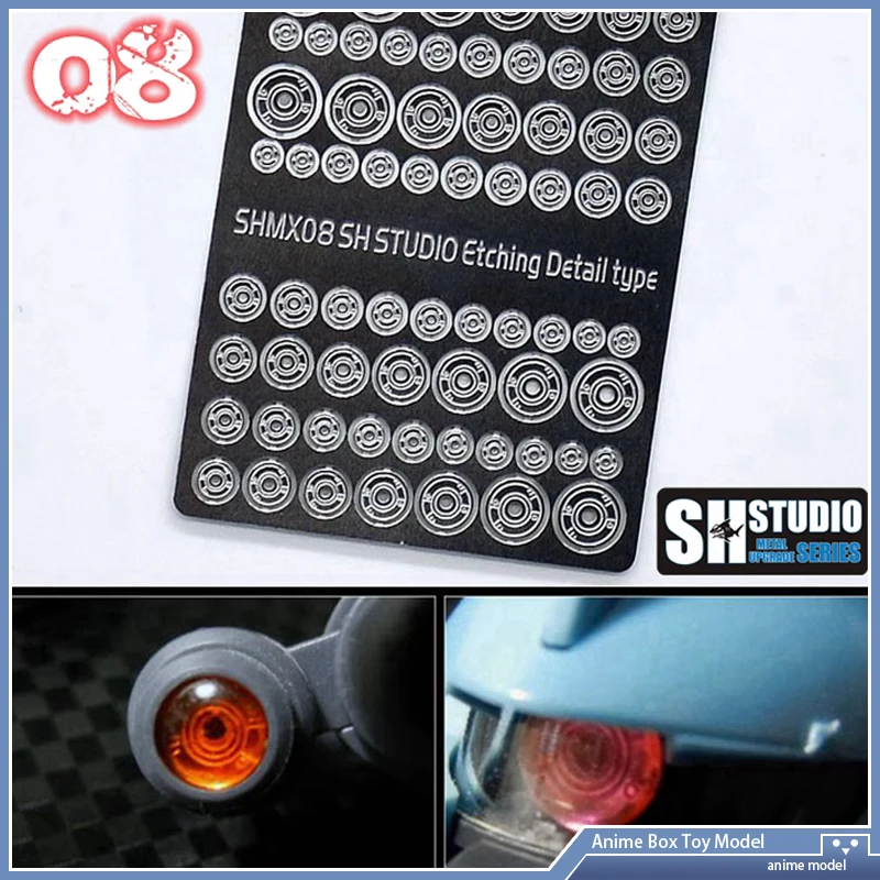 SH STUDIO for Gundam  SHMX08  Monitor Zaku One Eye Detail Metal Etching Modification Special Etching Sheet Assembled Model