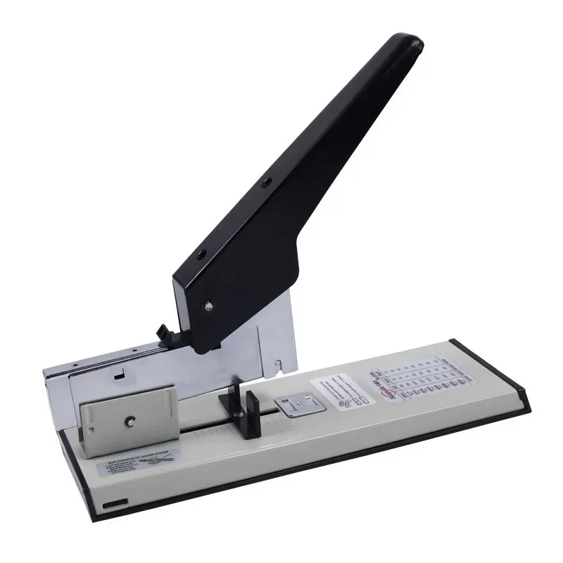 Huapuda Large Capacity Paper Binding Stapler Heavy Duty Stapler Bookbinding Stapling Staples Hand Operated Stapler 100/200 Sheet