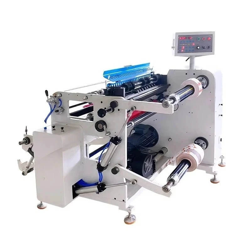 Automatic Coreless Thermal Paper Roll Slitting Thermal Paper Cutting Machine Post-printing Processing Equipment