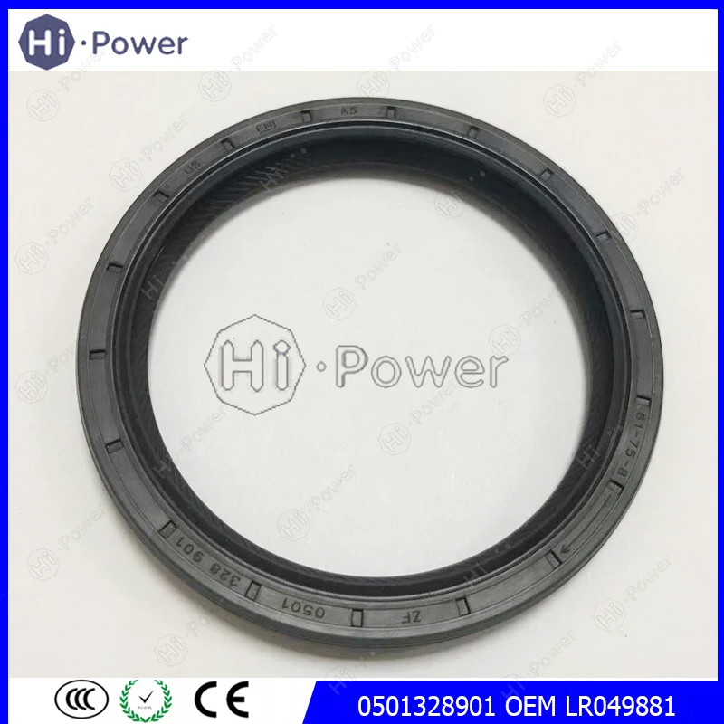 9HP48 Transmission Half Shaft Oil Seal 0501328901 LR049881 For Land Rover L550 L538 Gearbox 9HP-48