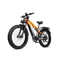 RANDRIDE YX80 Electric Bike, 1500W Brushless Motor, 48V 20Ah Battery, 26x4.0'' CST Fat Tire Ebike, 50km/h Speed,Hydraulic Brake