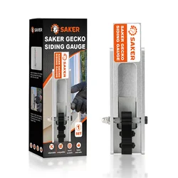 Saker Siding göstergeleri araçları alüminyum montaj braketi Guage Siding kurulum evi Siding aracı 5 ''6'' için kavrama kelepçe