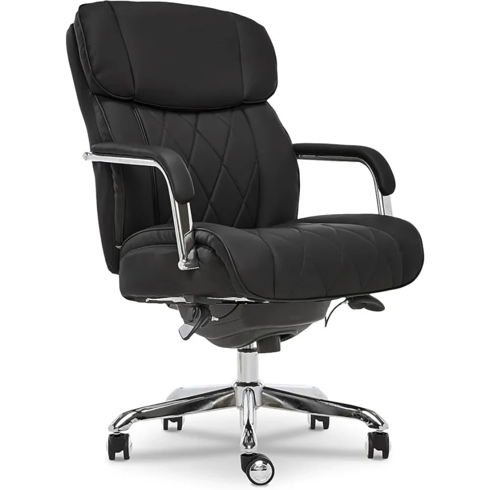 

Sutherland Ergonomic Faux Leather Swivel Computer and Desk Chair, Black