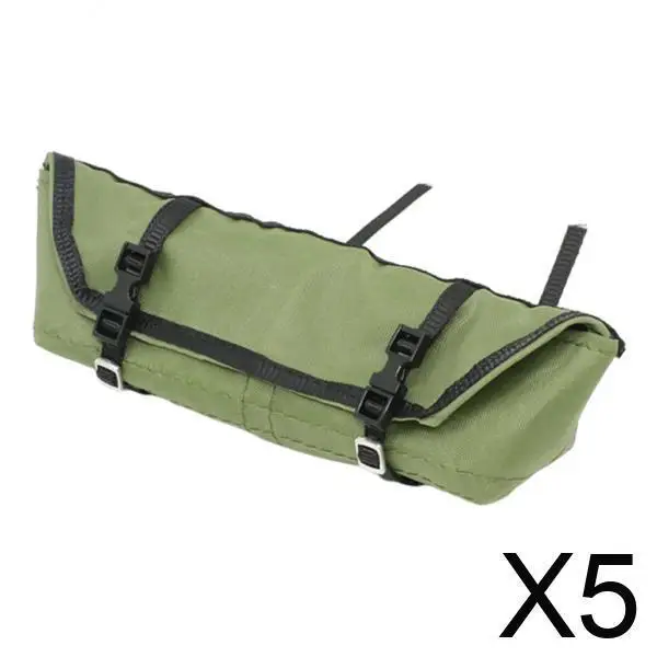 

1/10 RC Car Roof Luggage Bag Waterproof Fabric Accessory Scale Decorative Carrier for SCX10 TRX4 D90