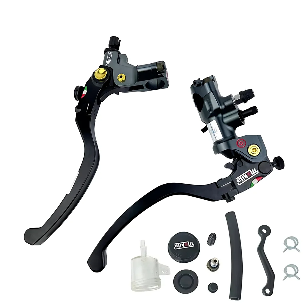 

22mm 18RCS Motorcycle Brake Clutch Levers Master Cylinder Hydraulic Clutch Pump Reservoir CNC Aluminum Accessories Universal