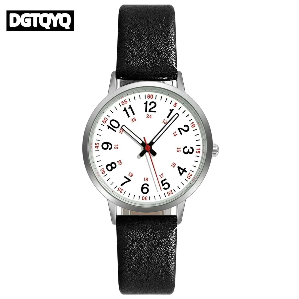 Women Luminous Watch Fashion Casual Leather Belt Watches Simple Ladies' Small Dial Quartz Clock Dress Wristwatches for Girls