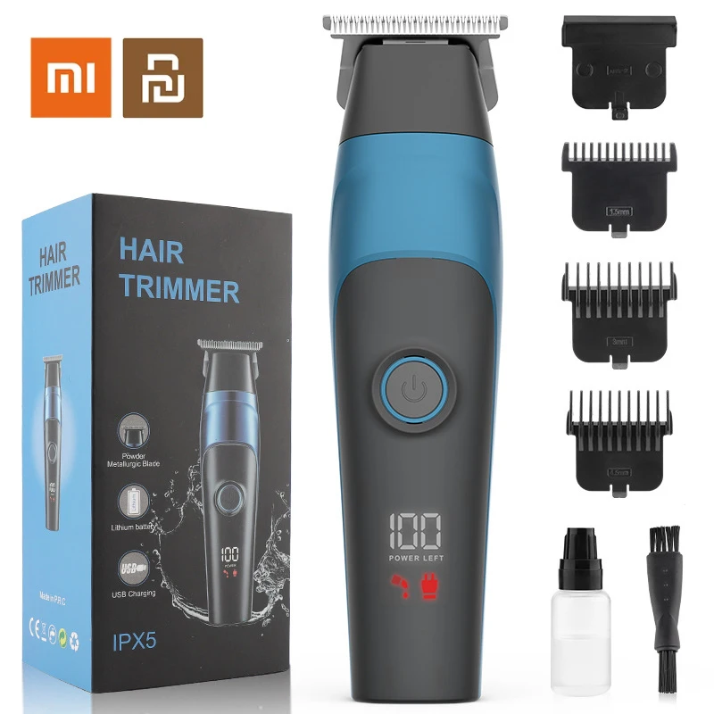 

Xiaomi Youpin Hair Trimmer Electric Beard Trimmer For Men Hair Clipper Hair Cutter Machine Haircut Grooming Kit