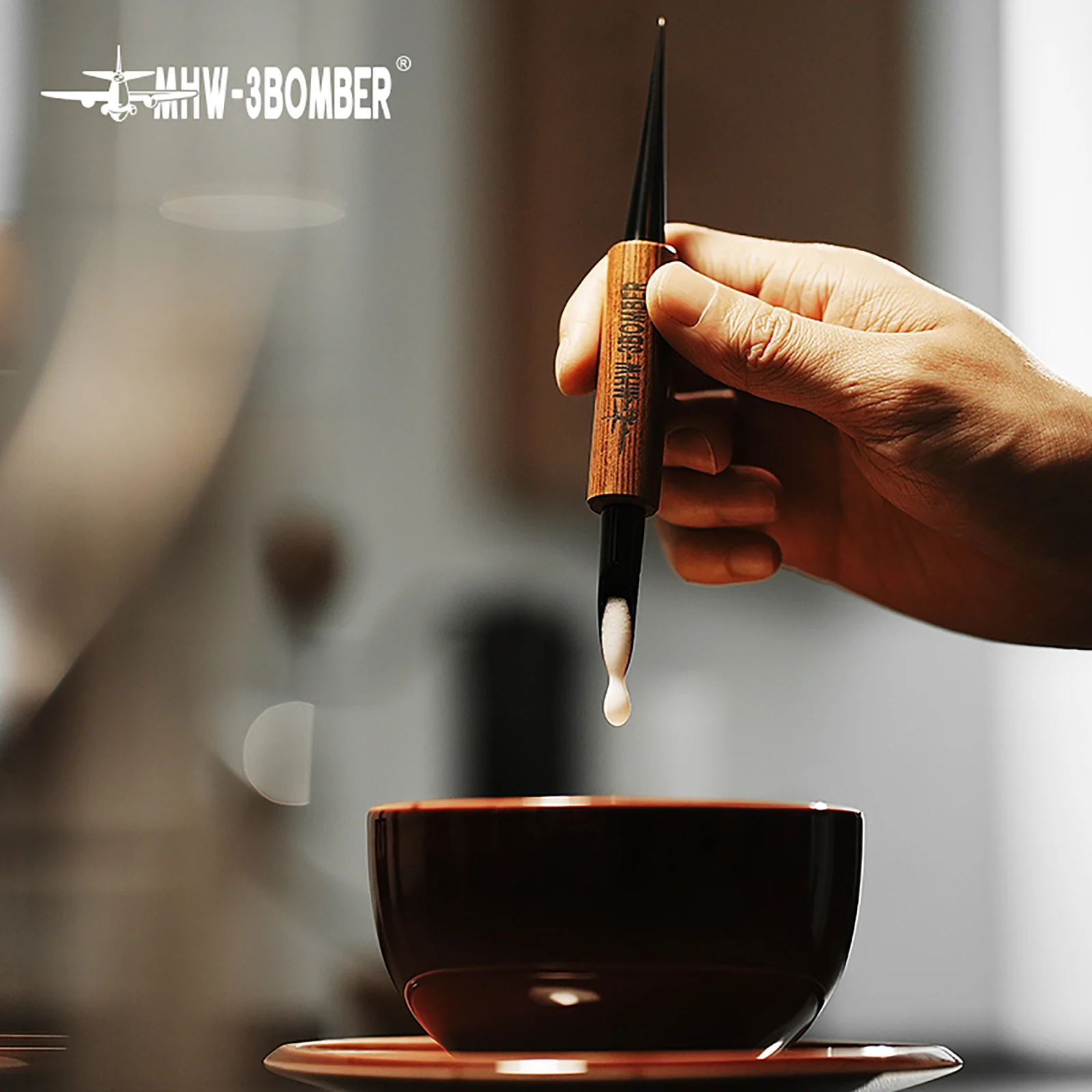 MHW-3BOMBER إسبرسو الفن ، لاتيه إبرة ، خمر القهوة الحساسة ، فن الديكور أدوات مجموعة ، المهنية المنزل باريستا اكسسوارات