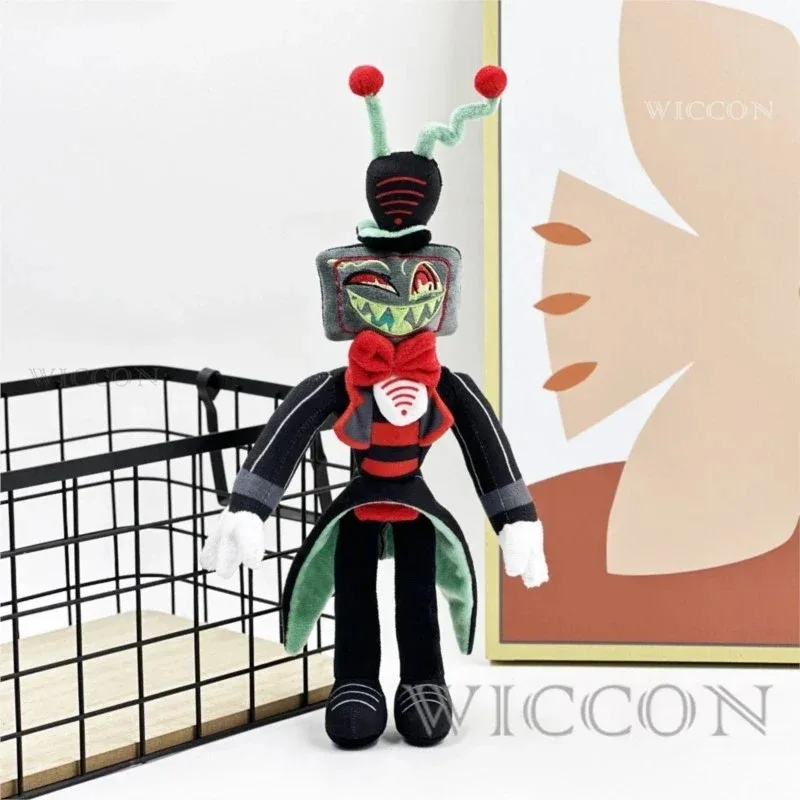 2025 novo anime hazbin primeiro homem roupas macias uniforme de pelúcia hotel vox cosplay acessórios halloween aa