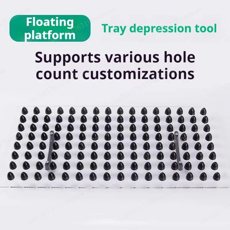 New seedling tray punching tools, hole-making tools, manual punching tools for agriculture,