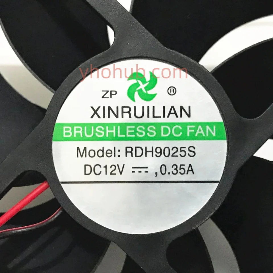Ventola Di Raffreddamento XINRUILIAN RDH6020S – 12V 0.25A, 2 Fili, 6cm, Per CPU E Dissipatori
