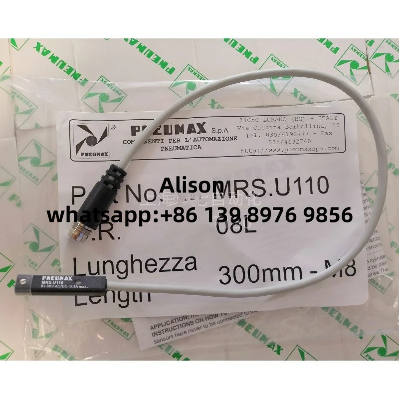 

МРС. U стопованные новые модели MRS. Магнитный переключатель датчика U110 PNEUMAX MRS.UAP