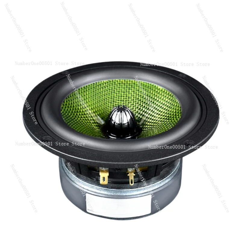 5.25 Inch Speaker High Quality Aluminum Frame Pure Carbon Fiber Drum Paper Bullet Bass Speaker