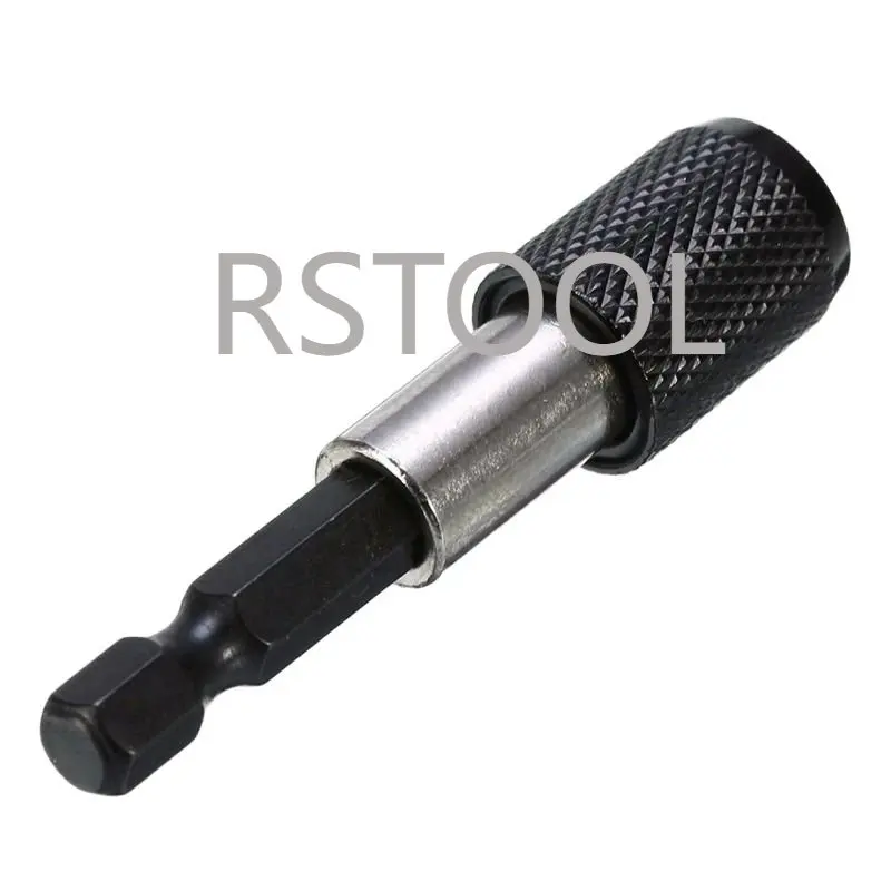 Kẹp Từ Đầu Giá Đỡ 1/4 Inch Chuôi Lục Giác Phát Hành Nhanh Tay Bit Đựng Nối Dài Cần Hexgon Bit Khoan Chuck