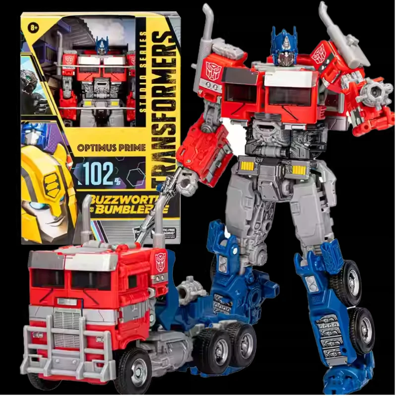 Nieuw product op voorraad Transformer SS102 Optimus Prime Figuur anime karakters verjaardagscadeau filmrol Model verzamelobjecten