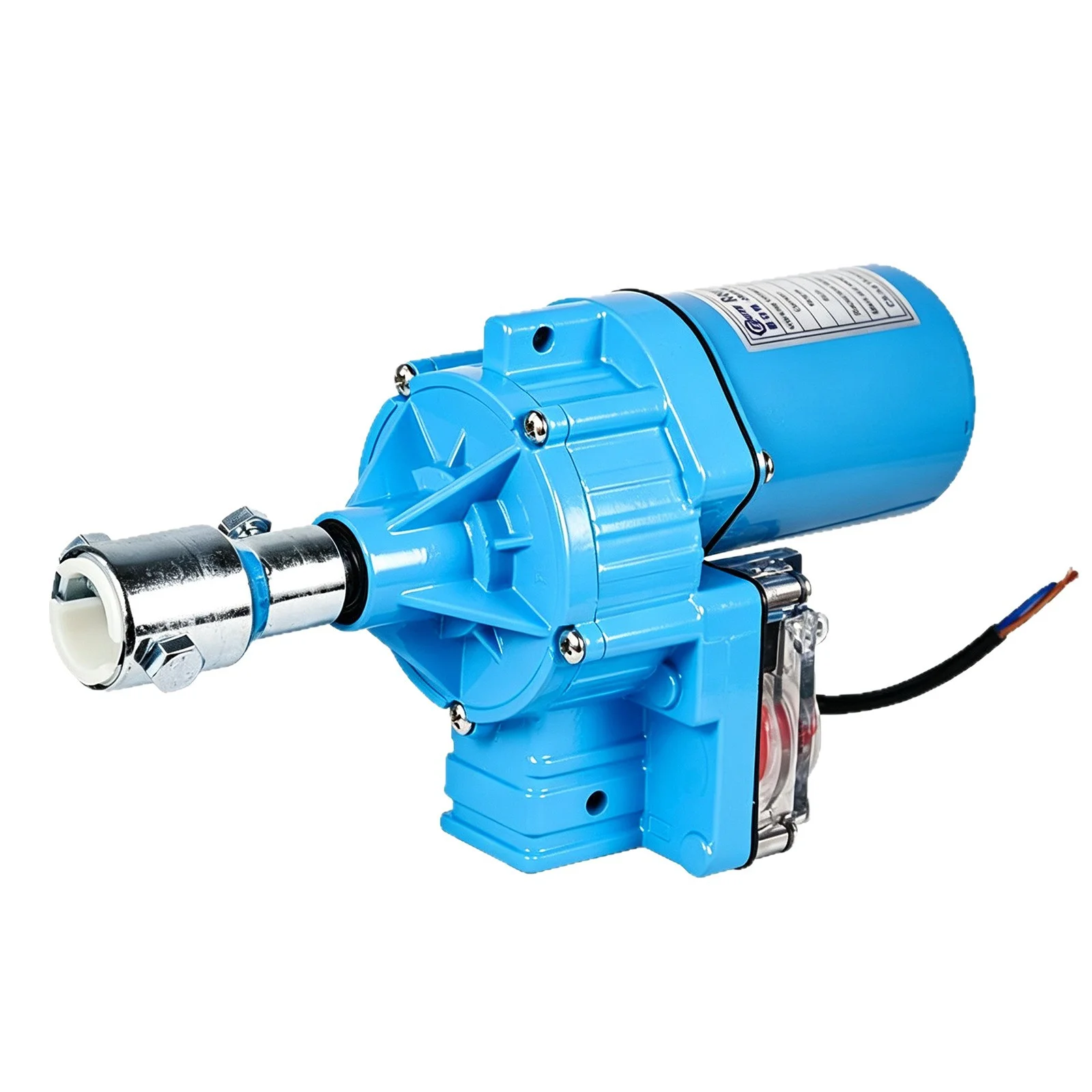 SIHAO 24V Motor Electric Film Roller Greenhouse Roll Up Tools Electric Film Roll Machine 100W Film Winding Machine