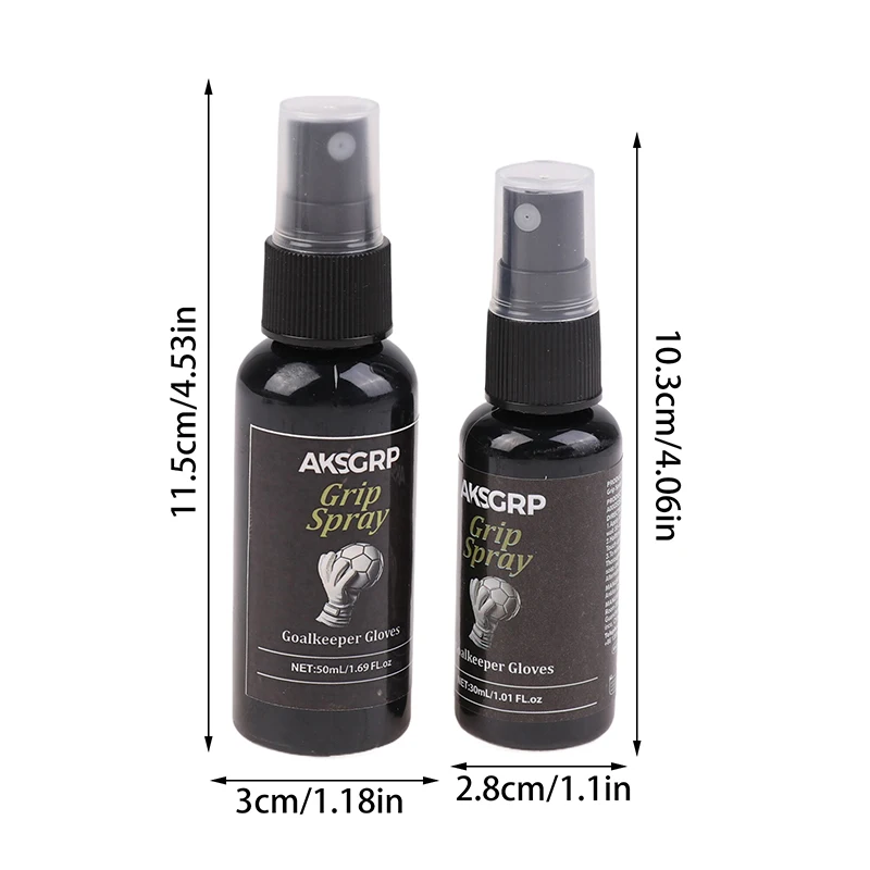 30 مللي/50 مللي قفاز حارس المرمى رذاذ كرة القدم قفاز حماية فعال قبضة بخاخات لقفازات حراسة المرمى عدم الانزلاق تعزيز لزجة