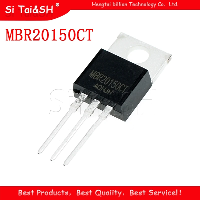 10pcs MBR20150CT TO-220 MBR20150 TO220 MBR20150C Schottky Rectifiers 20 Amp 150 Volt Dual new original