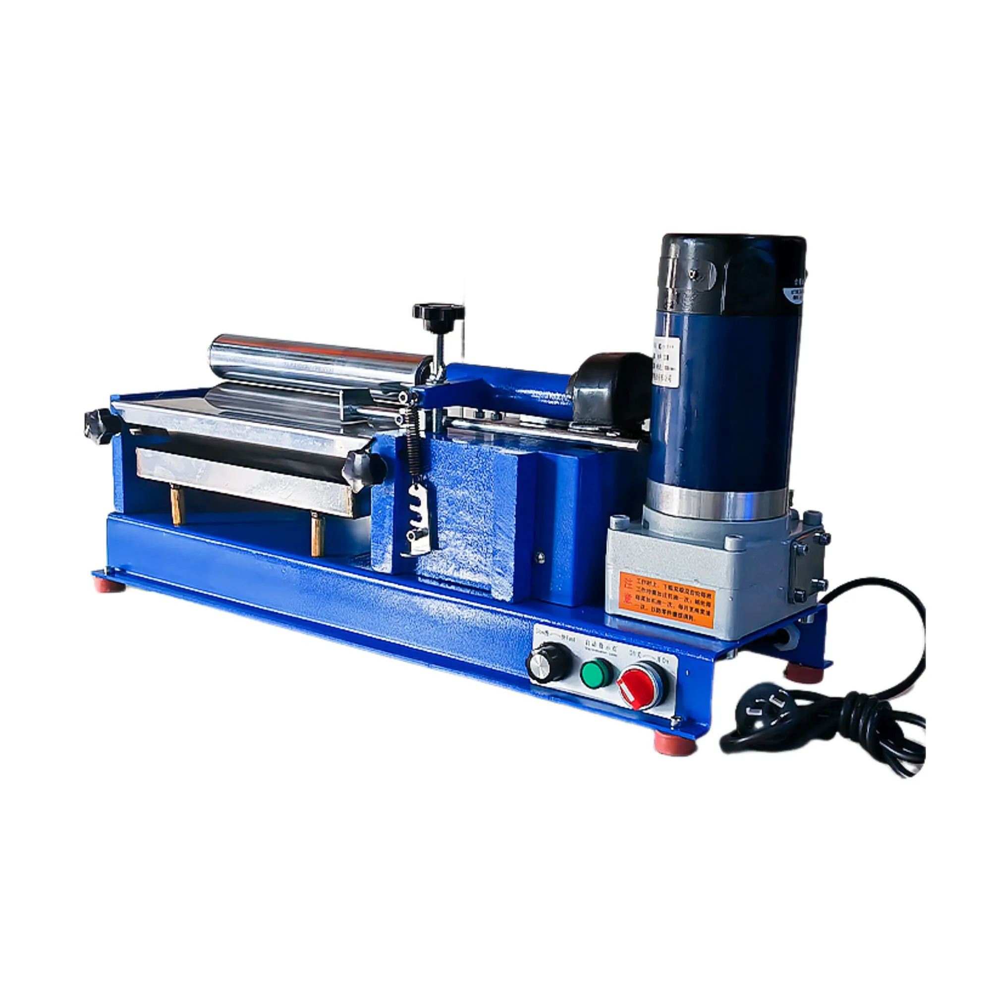 Witte Latex Lijm Coating Machine GL-F108 Leer Papier Shell Roller Montage Machine