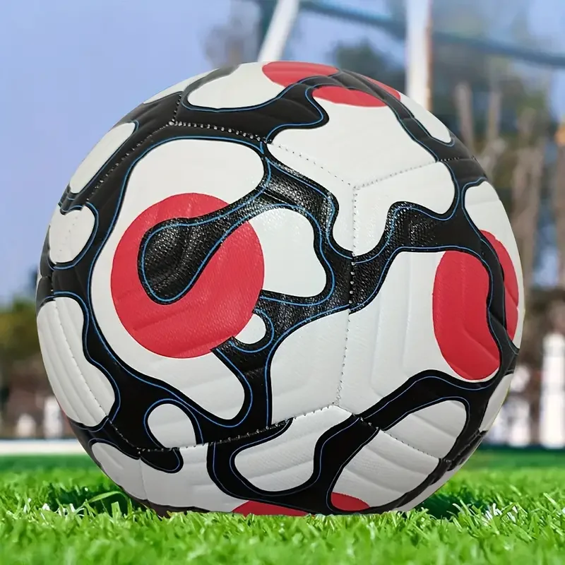 1pc Size 5 Machine Professional Soccer Ball, Professional Wear-resistant PU Material Ball, For Indoor Outdoor Entertainment