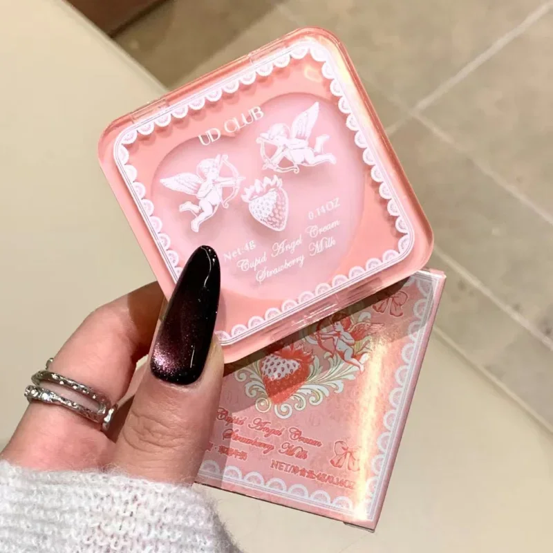 Cupid Solid Perfume Balm, Long Lasting Fresh Floral Fruity Scent, Strawberry Gardenia Apple Lychee, Portable Pocket-size Balm