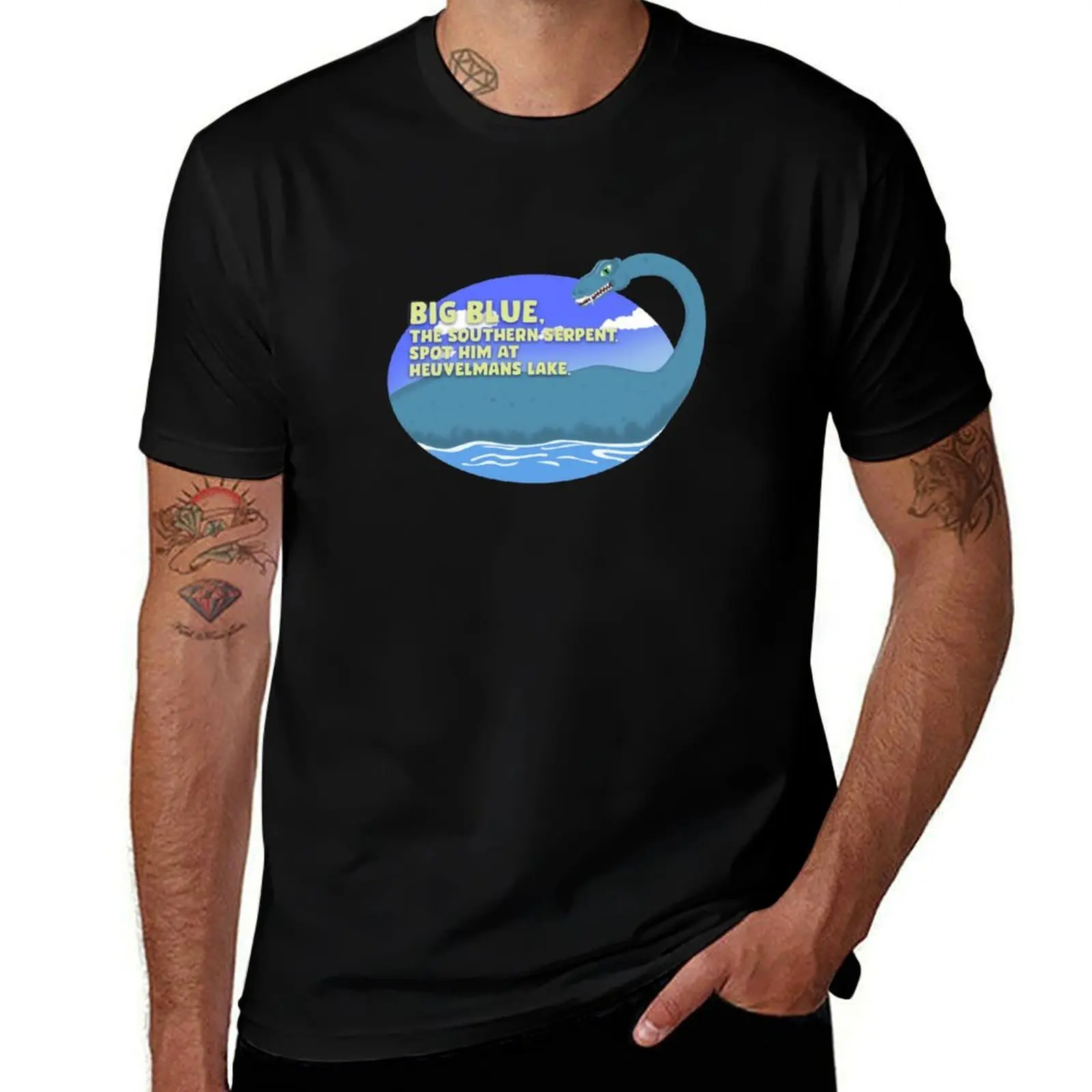 Big Blue from the X-Files T-Shirt t shirt man plain T-Shirt
