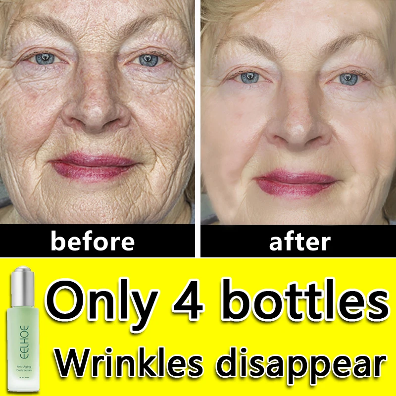 Anti-Aging Serum Collagen Firming Facial Oil To Remove Wrinkles Fine Lines Dark Spots Moisturizing And Whitening